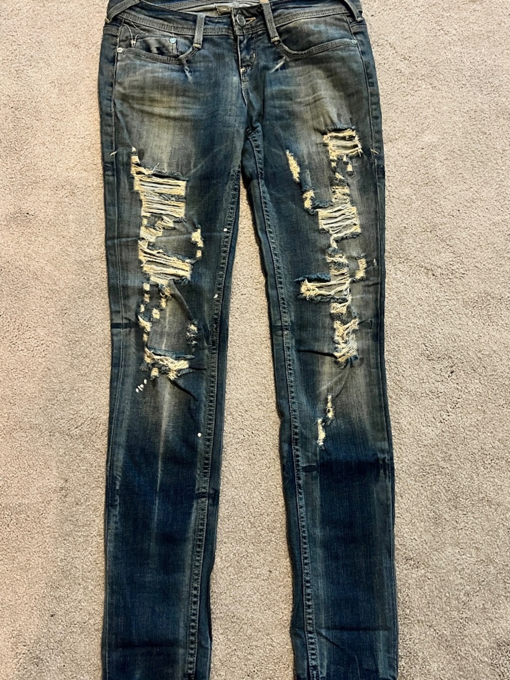 Bebe Distressed Jeans